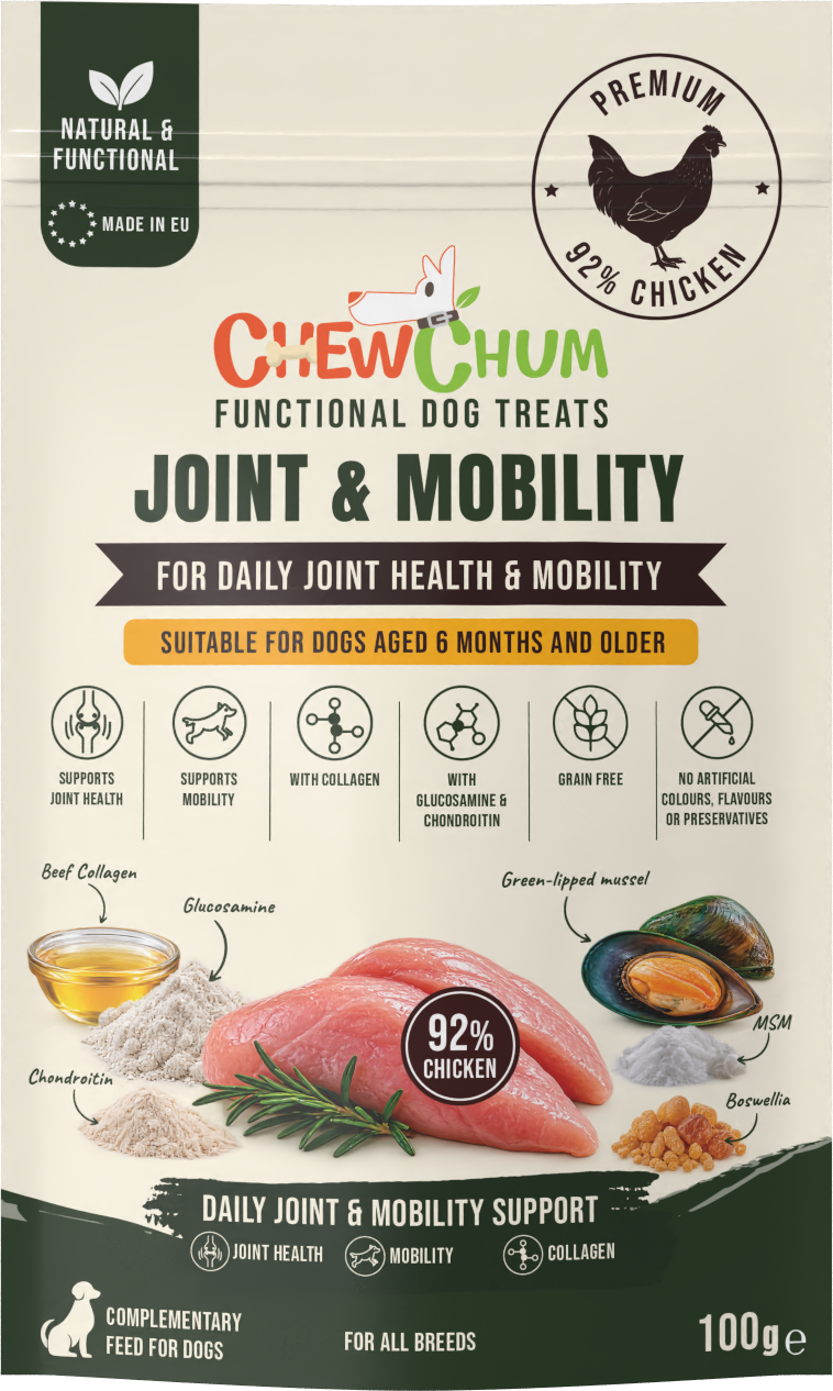 Chicken CHEWCHUM English front · EN / FR / DE / NL back